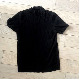 Topman short sleeve turtle neck